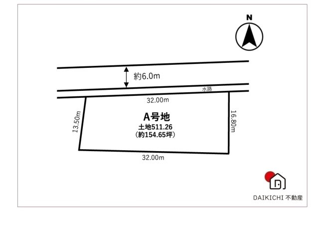 【土地図】 | 羽生市南羽生1丁目　売地　全1区画　