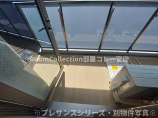 【バルコニー】 | プレサンス尾張一宮ジュレア