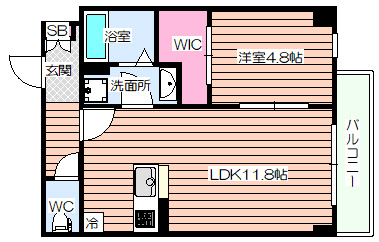 【間取り】 | ソラシアレジデンス九条