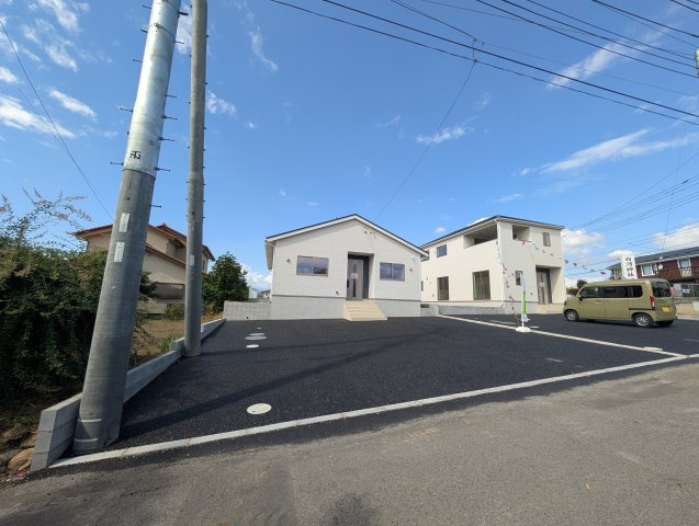 【前面道路含む現地写真】 | クレイドルガーデン前橋市富士見町時沢第10ー②