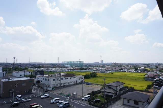 朝日プラザガーデンシティ新越谷A棟の展望