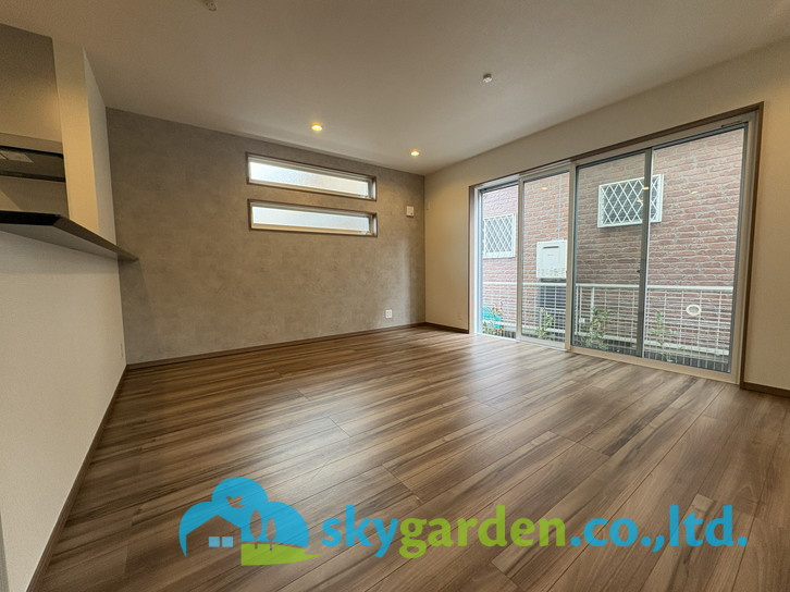 藤沢市高倉8期　新築戸建　全8棟8号棟の居間・リビング