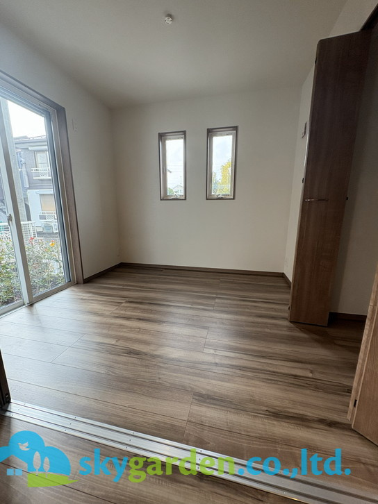 藤沢市高倉8期　新築戸建　全8棟8号棟の洋室