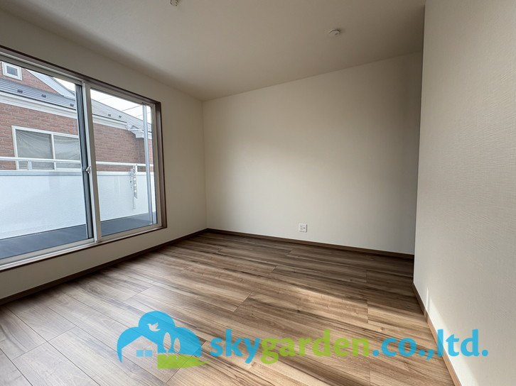 藤沢市高倉8期　新築戸建　全8棟8号棟の寝室|使い勝手のいい寝室です