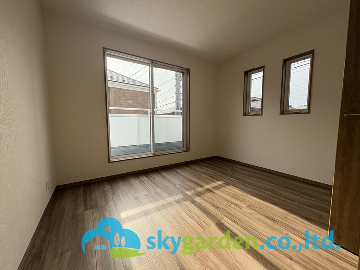 藤沢市高倉8期　新築戸建　全8棟8号棟の寝室|使い勝手のいい寝室です