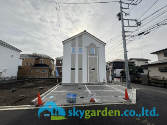 藤沢市高倉8期　新築戸建　全8棟8号棟の外観