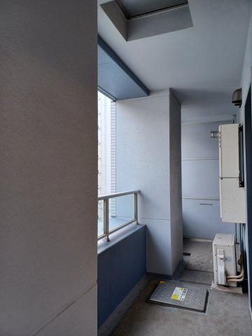 ウェリスシティ大森タワーのバルコニー