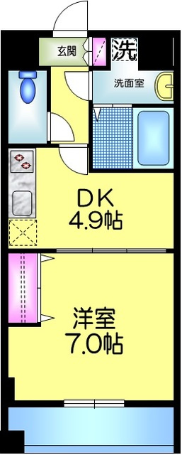 コートカメリアの間取り|★開放感のある間取り★