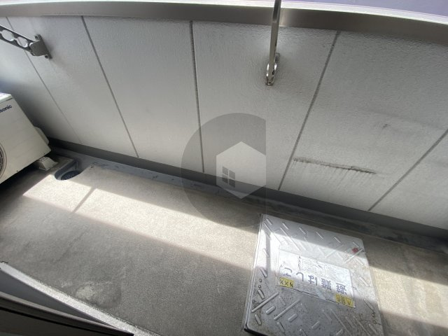 ルミエール・フジのバルコニー