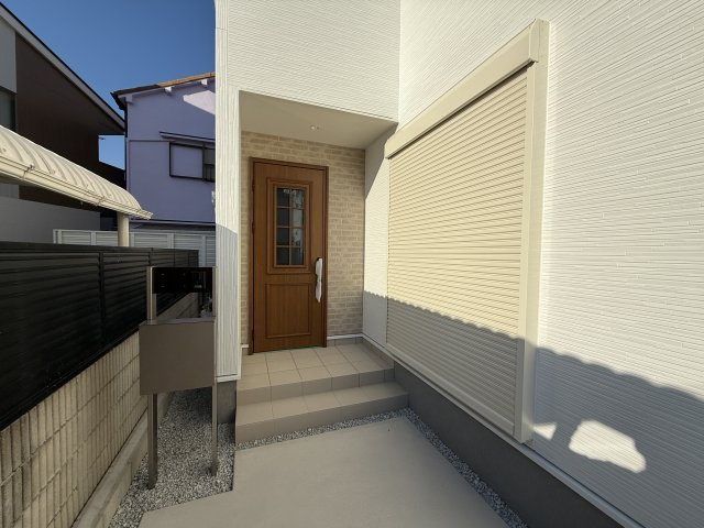 Livele Garden.S堺北区東上野芝町5期　2号棟のエントランス