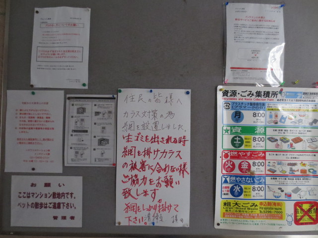 アルハイム亀有のその他共用部分|掲示板あり