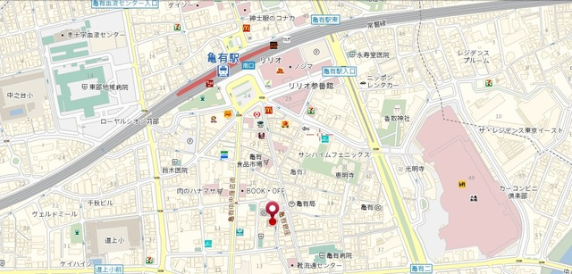 アルハイム亀有の地図|★案内図★