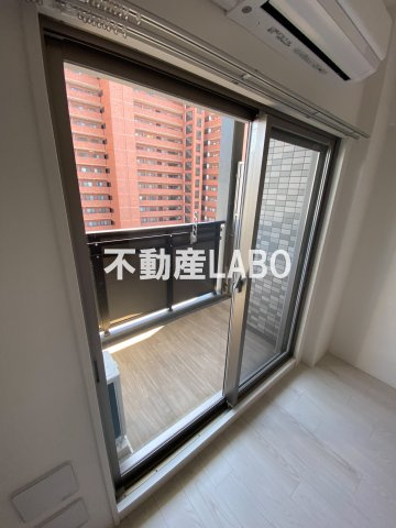 エスリード中之島ザ･コアのバルコニー