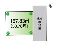 千葉市中央区仁戸名町　売地　京成千原線　【大森台駅】　の画像