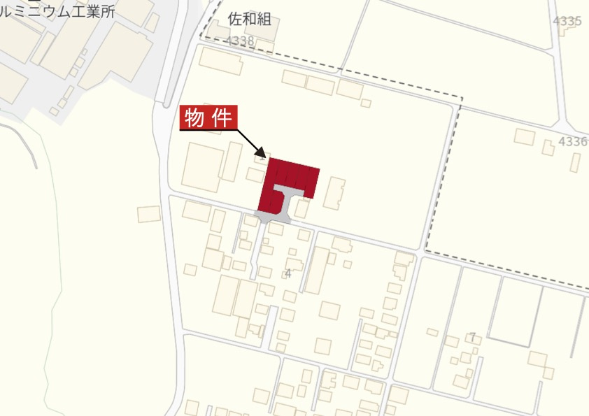 亀山市能褒野町《全7区画》の地図|詳細Map
