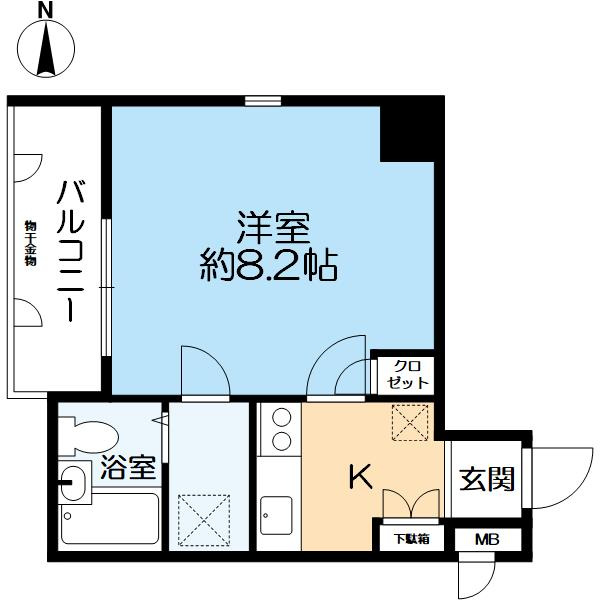 コスモフォーラム四条の間取り