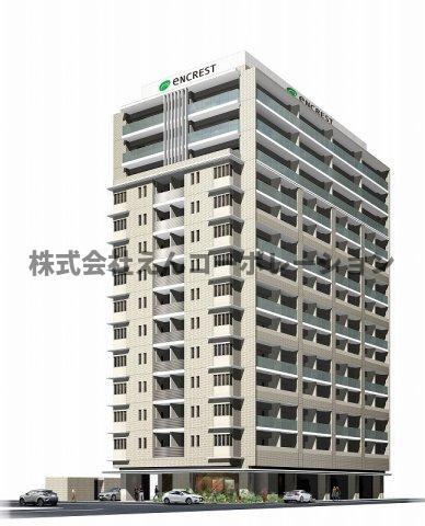 【外観パース】 | エンクレスト天神LINK