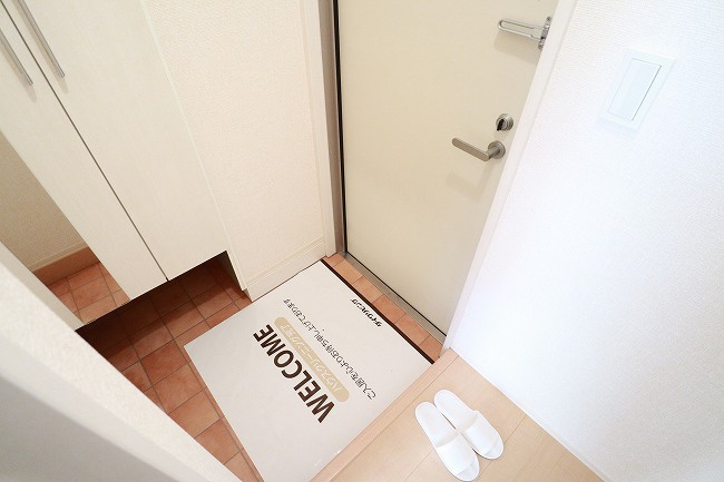 フェリスタ宮沢の玄関