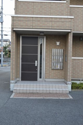 フェリスタ宮沢のエントランス