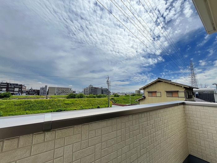 【仲介手数料無料／守山区】名古屋市守山区脇田町　中古戸建のバルコニー