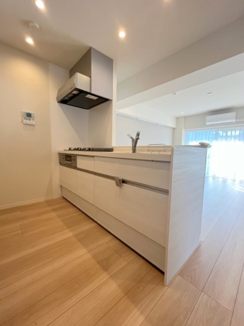 ベルエア第二川口のキッチン|システムキッチン（写真はリノベーション後の室内写真）