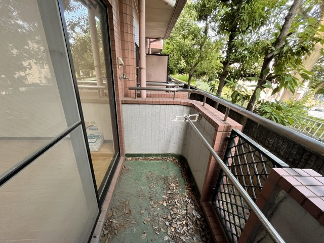 グリーンハウス緑地のバルコニー