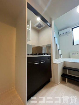 【キッチン】 | エアル北小岩 | 別号室イメージの為、現状を優先致します。