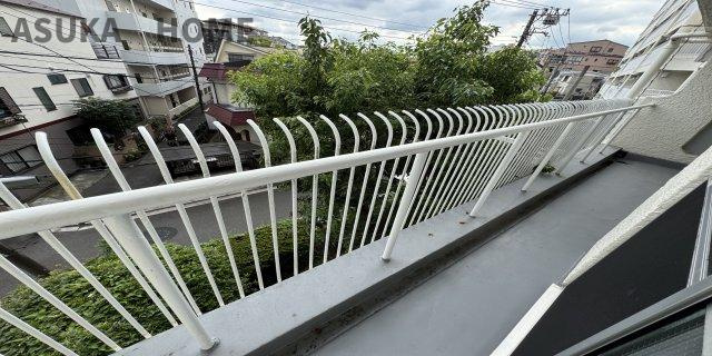 山手パークハイツのバルコニー