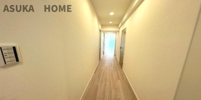 山手パークハイツのその他|玄関からリビングへの廊下