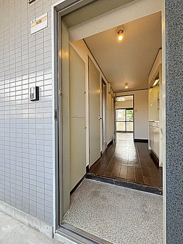 ハイツサンシャインⅡの玄関|毎日通る玄関はこちらです