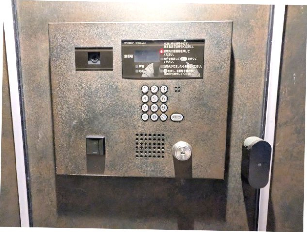 RESIDIA日本橋馬喰町Ⅲの設備|タッチキーのモニター付オートロックセキュリティ