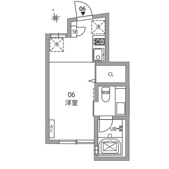 【間取り】 | グランエッグス中野坂上