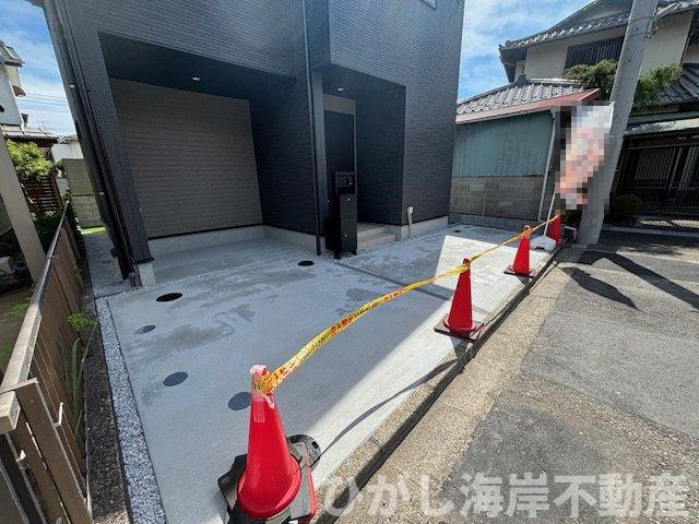 茅ヶ崎市松が丘1丁目　新築戸建　の駐車場|駐車スペース