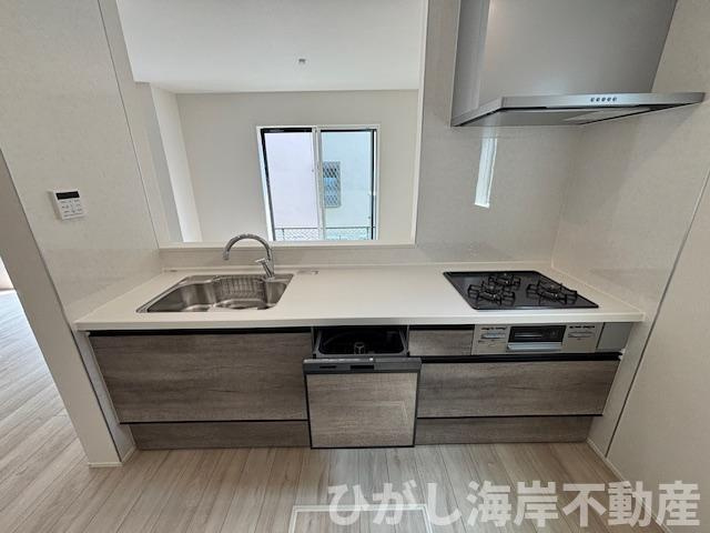 茅ヶ崎市松が丘1丁目　新築戸建　のキッチン|食洗器付きシステムキッチン