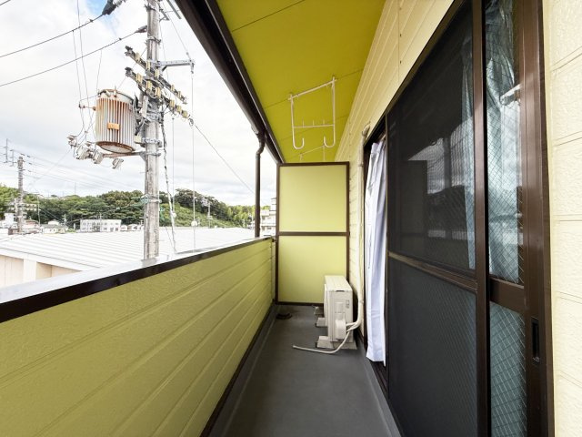 コスモ一宮のバルコニー