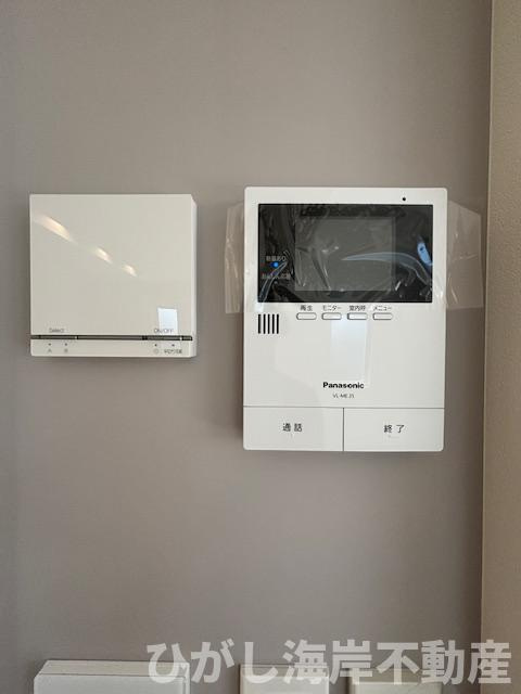 藤沢市辻堂元町5丁目　 新築戸建　全2棟 のセキュリティ|TVモニター付きインターフォン