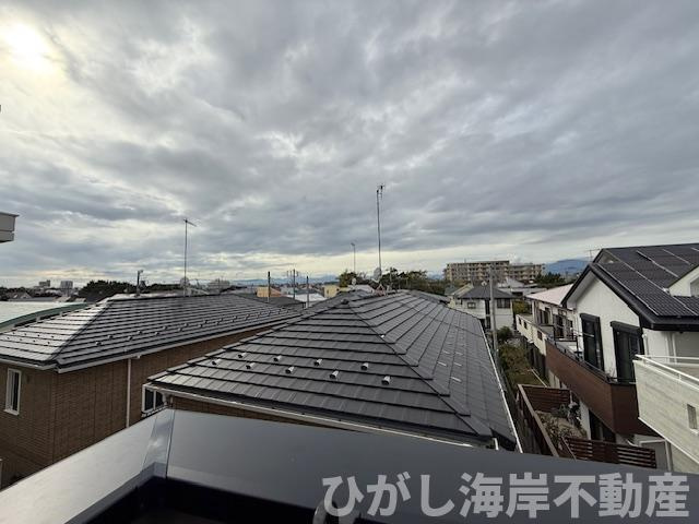 茅ヶ崎市浜竹4丁目　新築戸建　全２棟の展望|バルコニーからの眺望