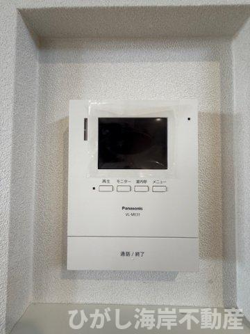 茅ヶ崎市浜竹4丁目　新築戸建　全２棟のセキュリティ|TVモニター付きインターフォン