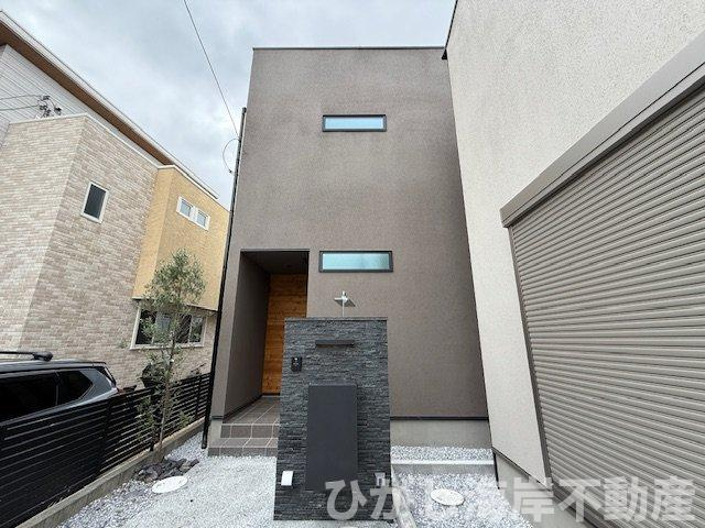 茅ヶ崎市浜竹4丁目　新築戸建　全２棟の外観|現地外観