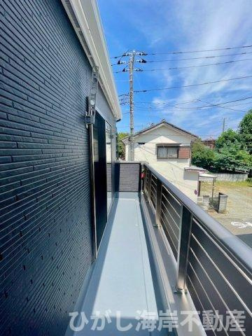 平塚市平塚1丁目  新築戸建　全２棟のバルコニー|バルコニー