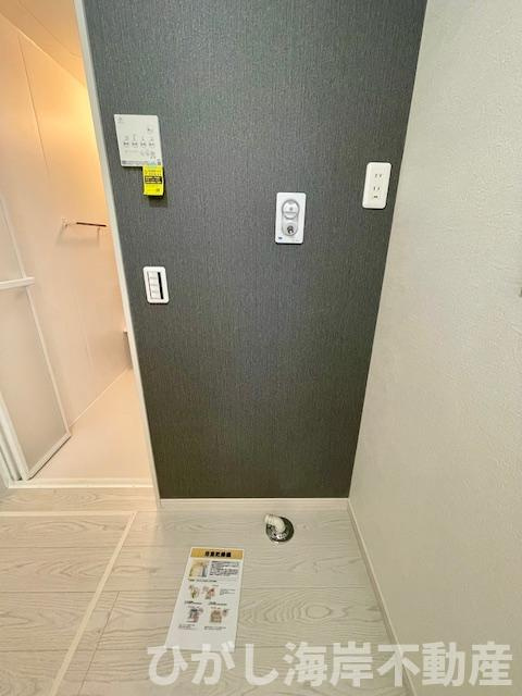 平塚市平塚1丁目  新築戸建　全２棟のランドリースペース|洗濯機置場