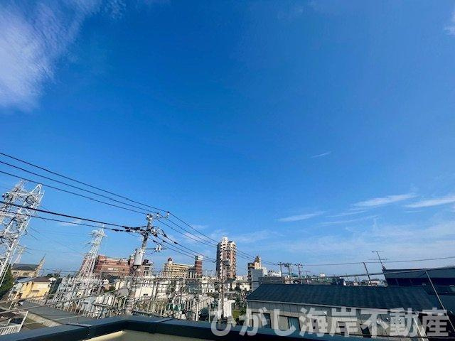 平塚市中堂　新築戸建の展望|ルーフバルコニーからの眺望