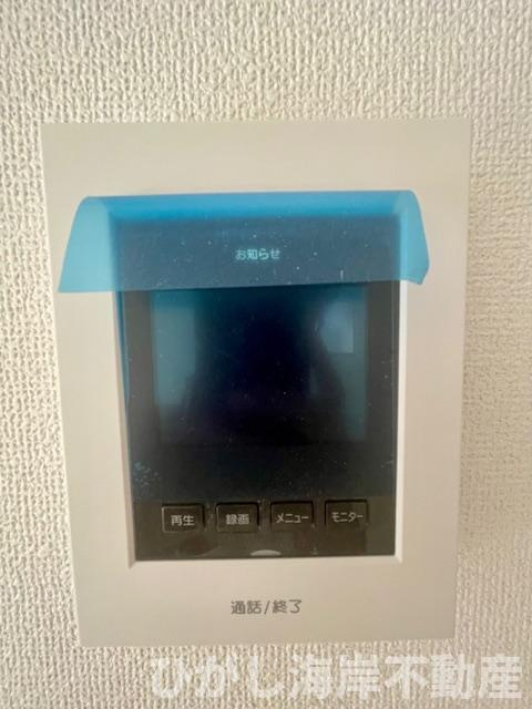 平塚市札場町　新築戸建  　全２棟のセキュリティ|TVモニター付きインターフォン