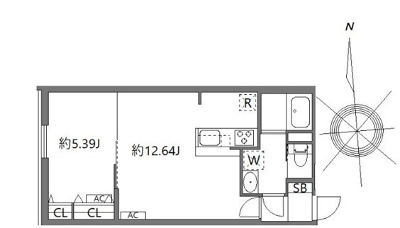 ルオーレ上北沢駅前の間取り