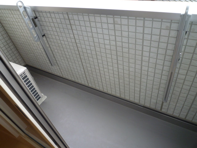 レザン倉敷のバルコニー