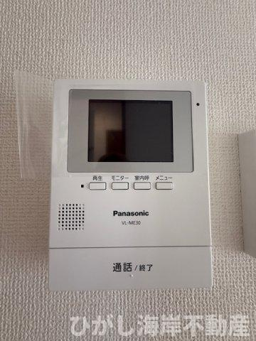 茅ヶ崎市中島　新築戸建　全８棟のセキュリティ|TVモニター付きインターフォン