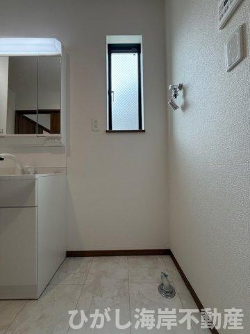 茅ヶ崎市中島　新築戸建　全８棟のランドリースペース|洗濯機置場