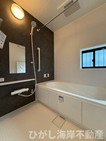 茅ヶ崎市中島　新築戸建　全８棟の浴室|1坪タイプ　ユニットバス