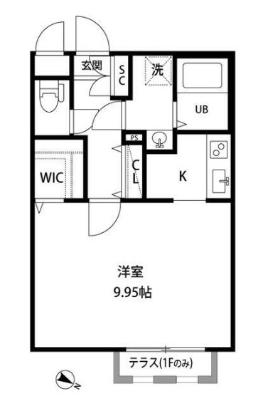 ZESTY幡ヶ谷の間取り