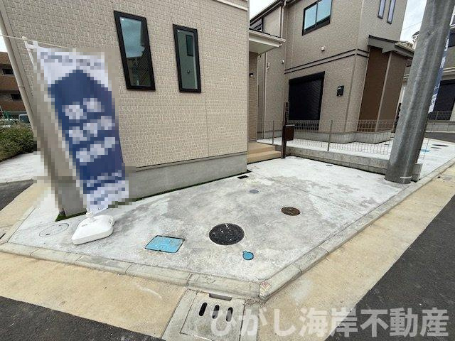 茅ヶ崎市中島　新築戸建　全８棟の駐車場|駐車スペース
